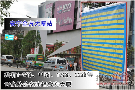金方大厦公交站