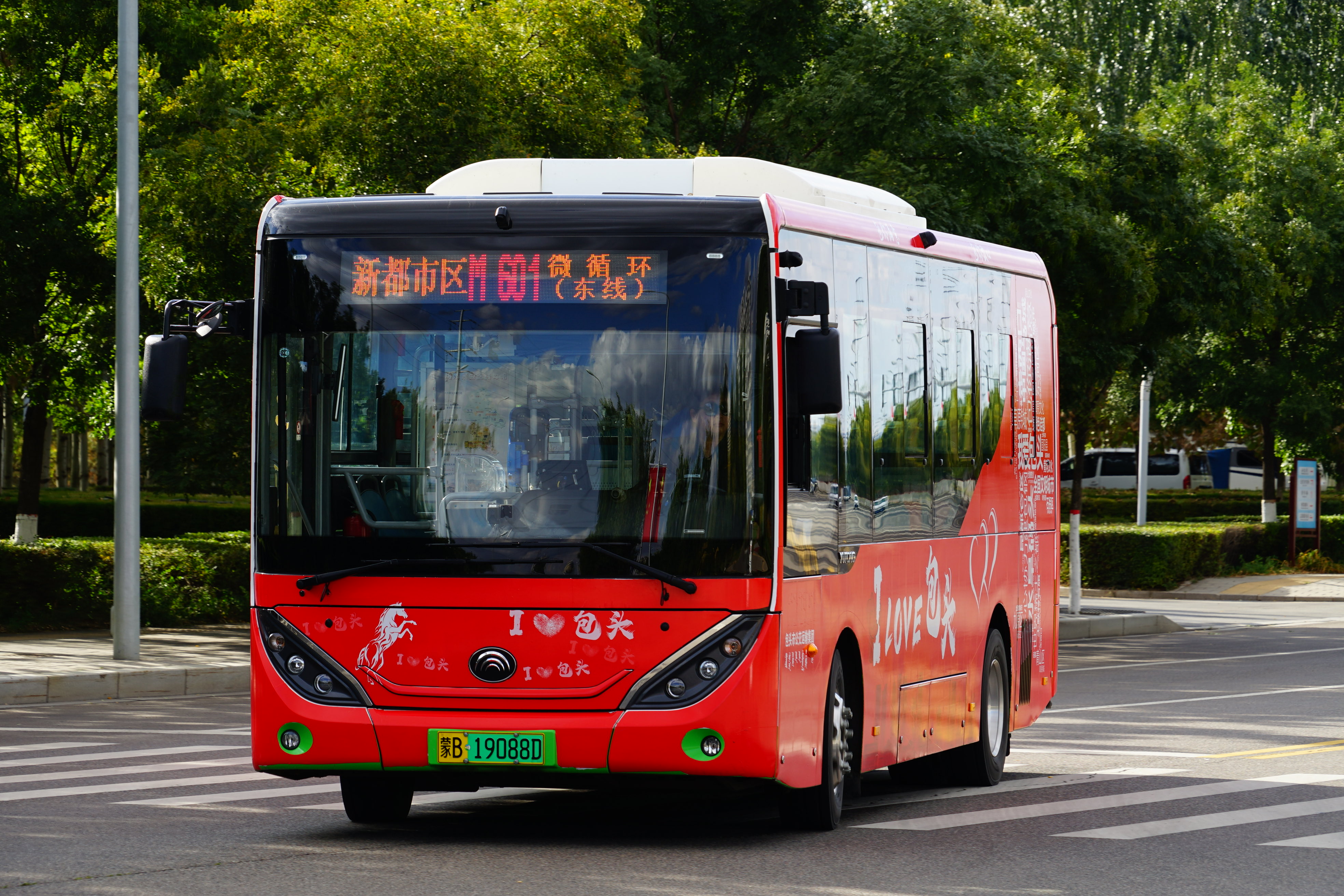 包头M601东线公交车路线