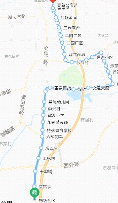 滨州邹平10路公交车路线