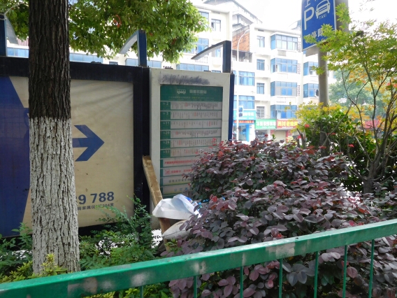 丽都花园公交站