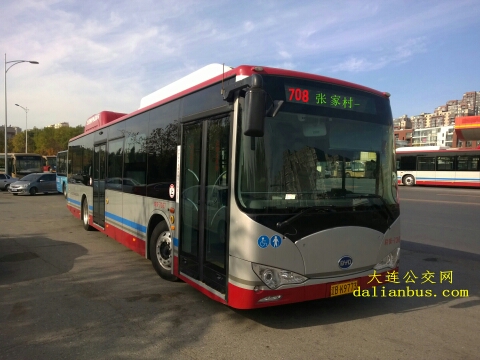 大连708路公交车路线