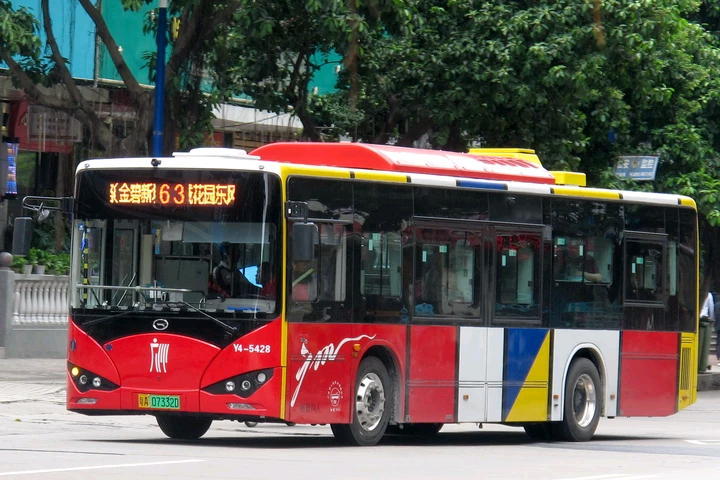 广州63路公交车路线
