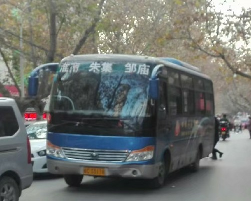 淮南淮南-邹庙公交车路线
