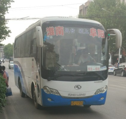 淮南淮南-阜阳公交车路线