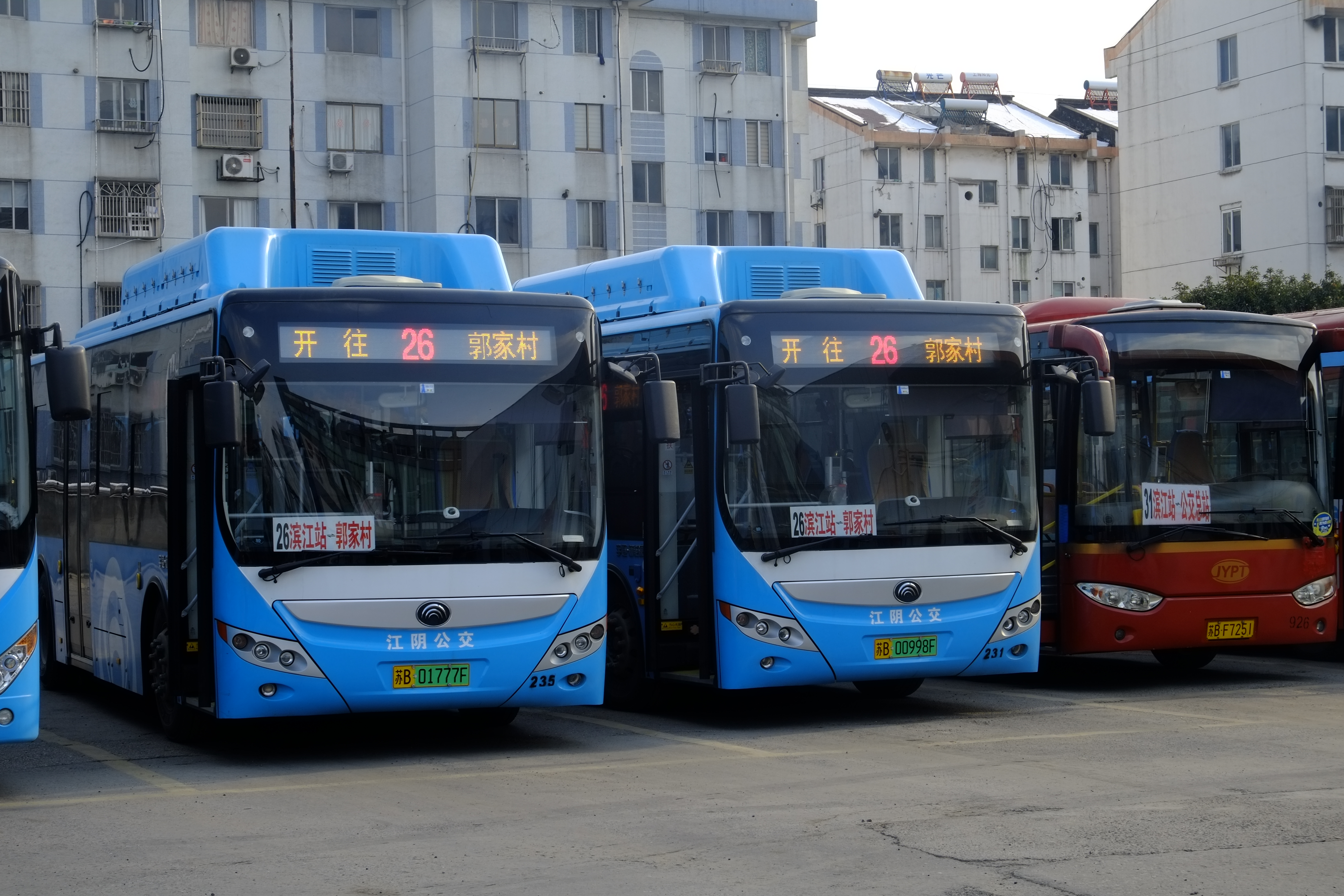江阴26路公交车路线