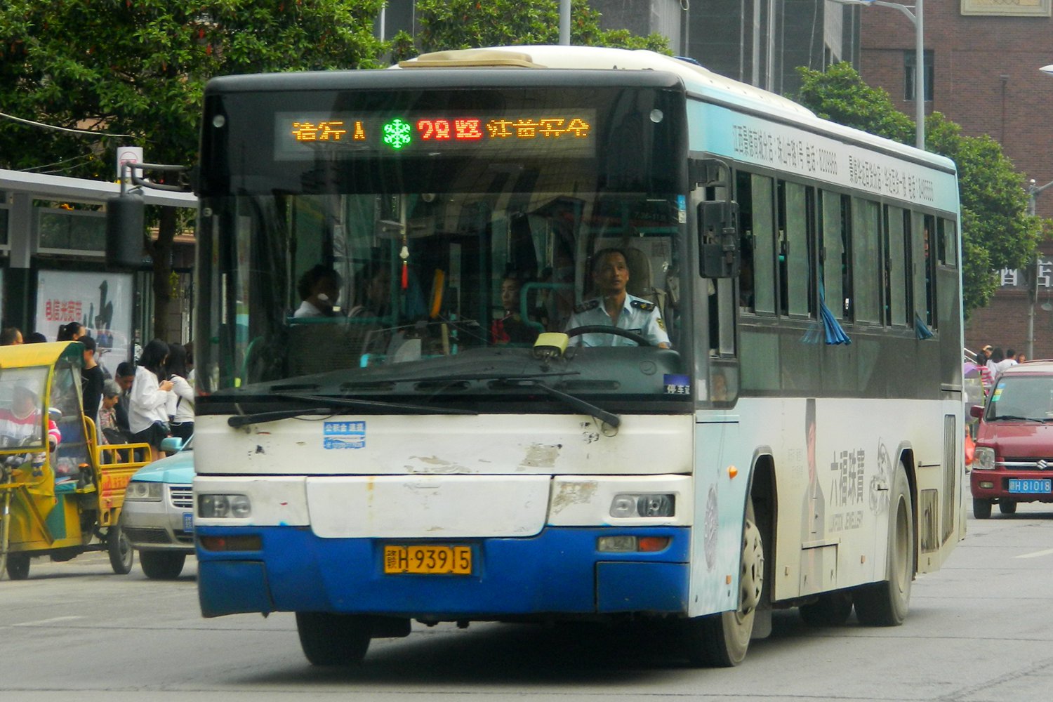 景德镇28路晚班公交车路线