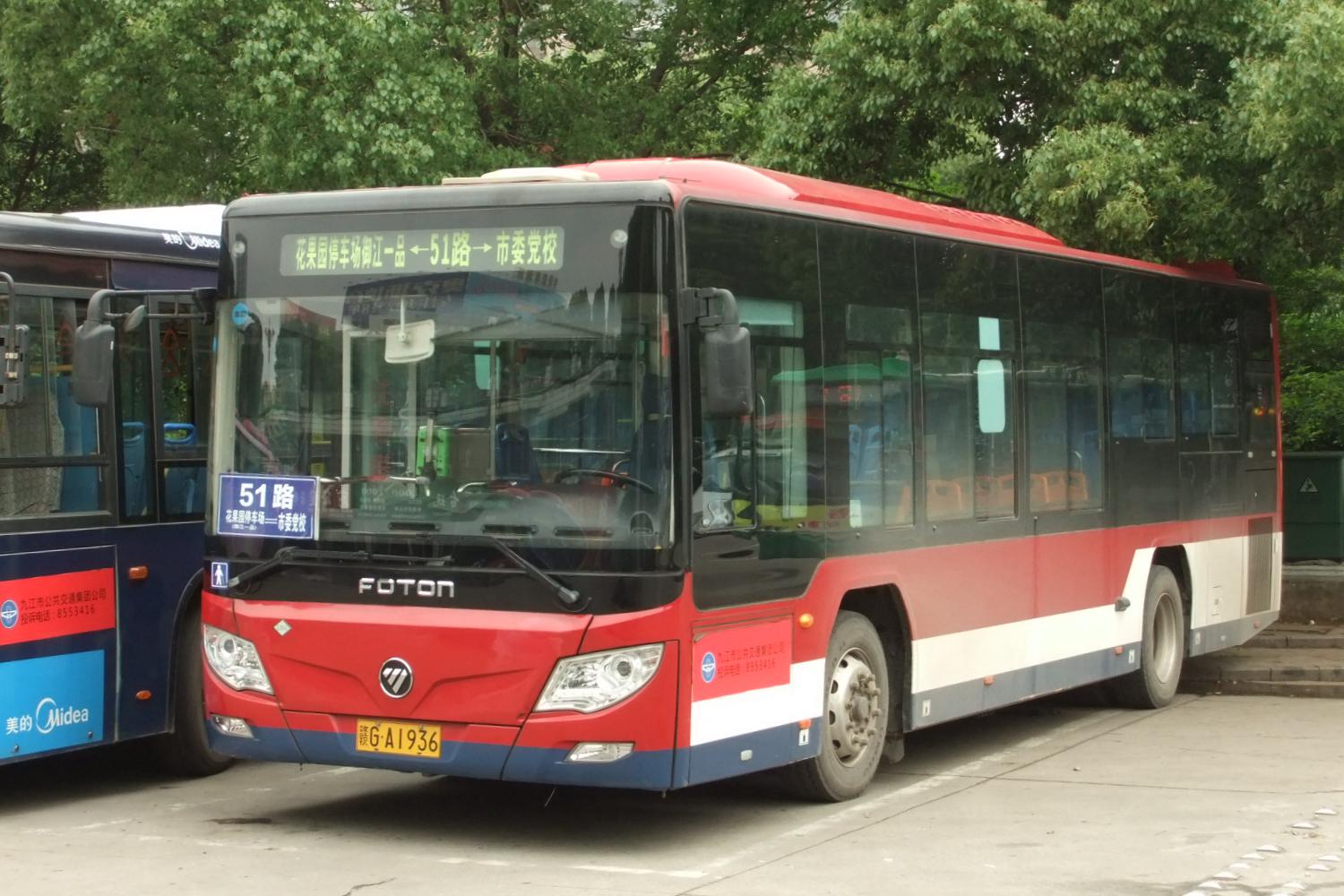 九江51路公交车路线