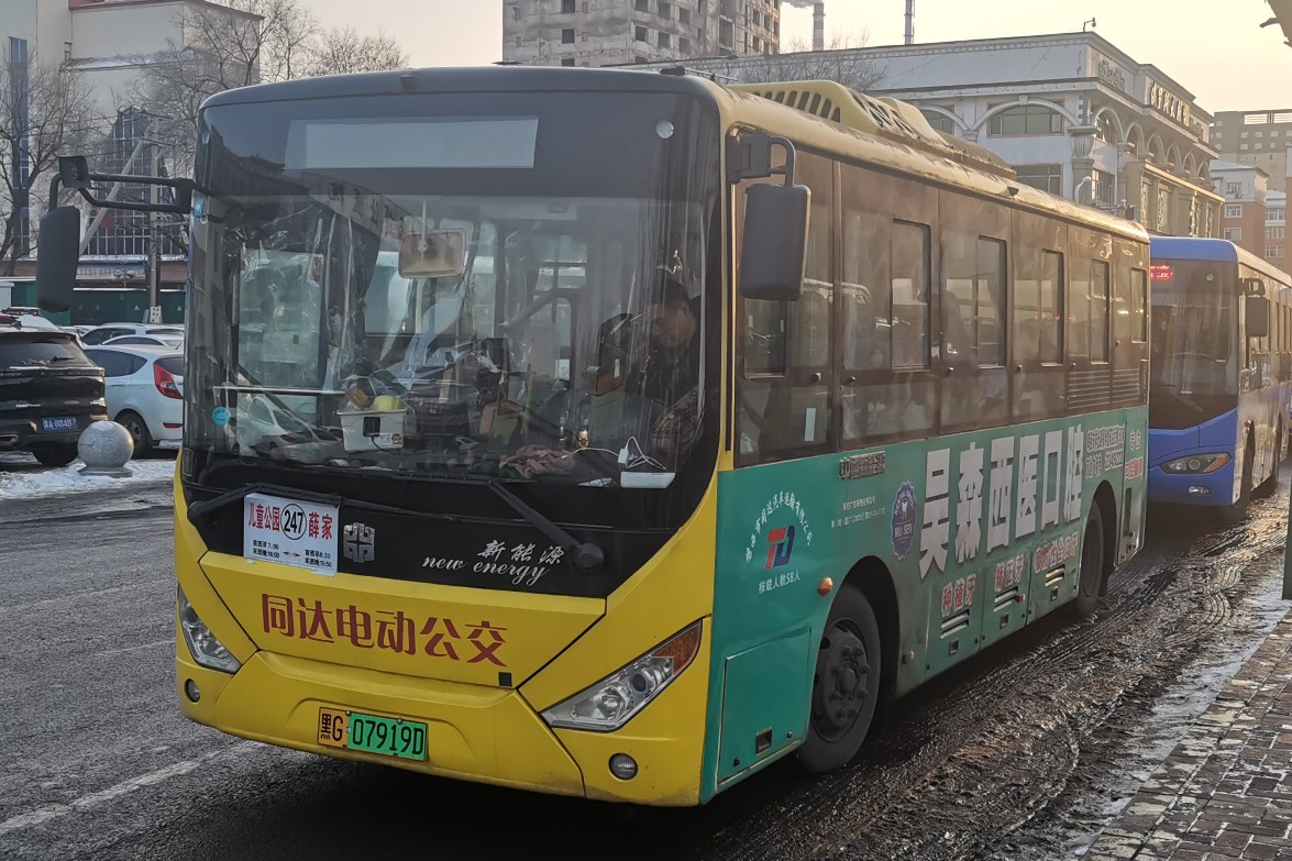 鸡西247线(果树厂薛家)公交车路线