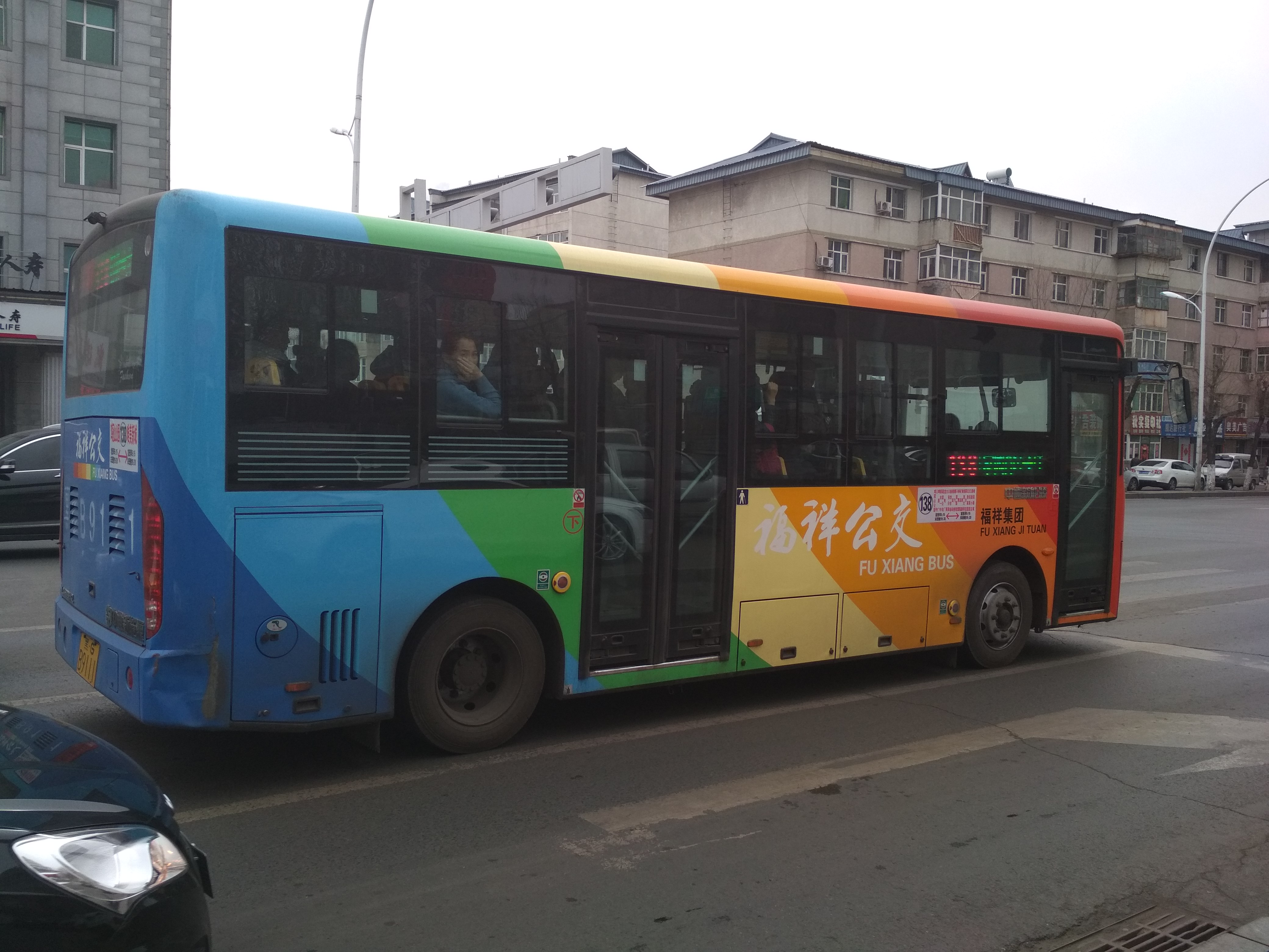 鸡西138线公交车路线