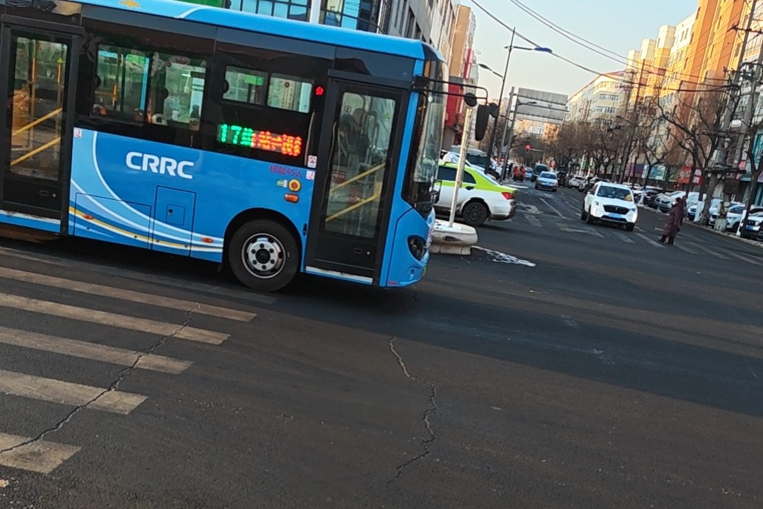 鸡西17线公交车路线