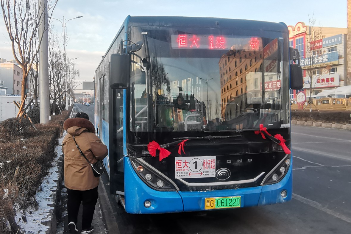 鸡西1线公交车路线