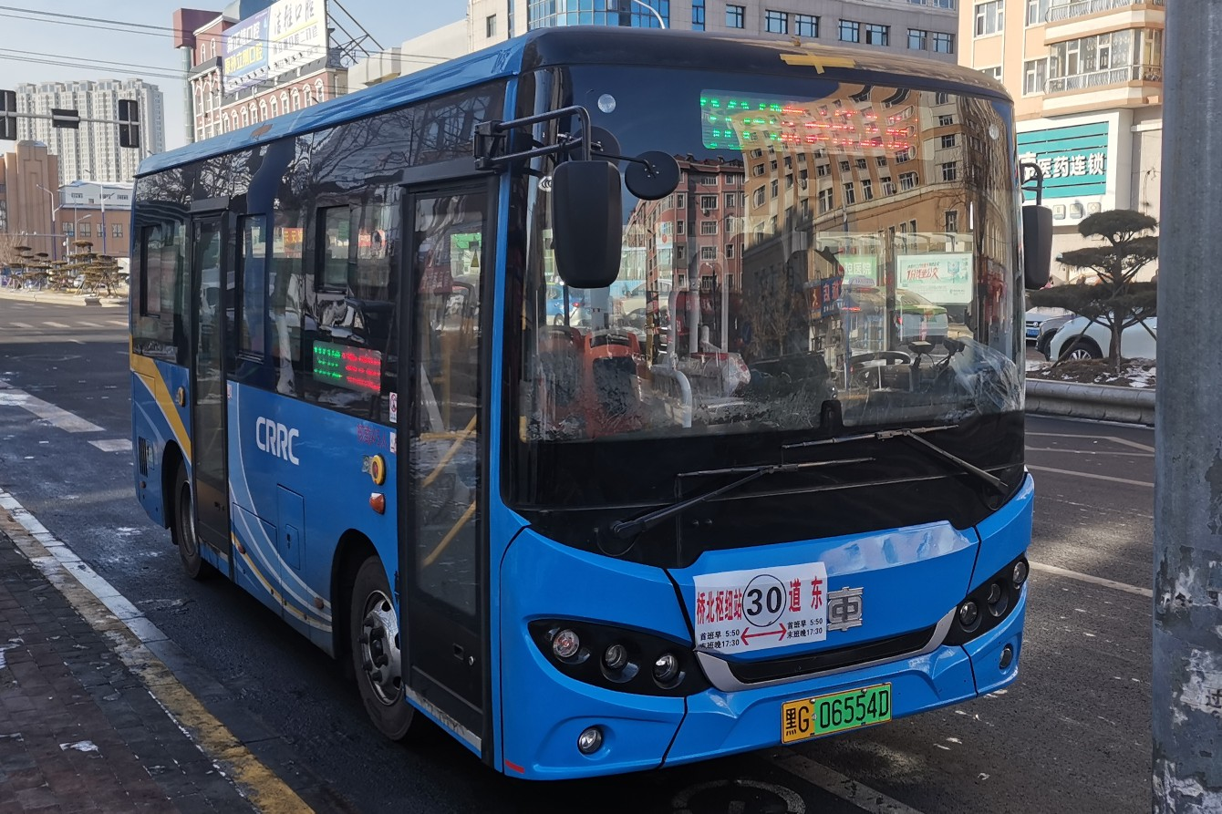 鸡西30线公交车路线