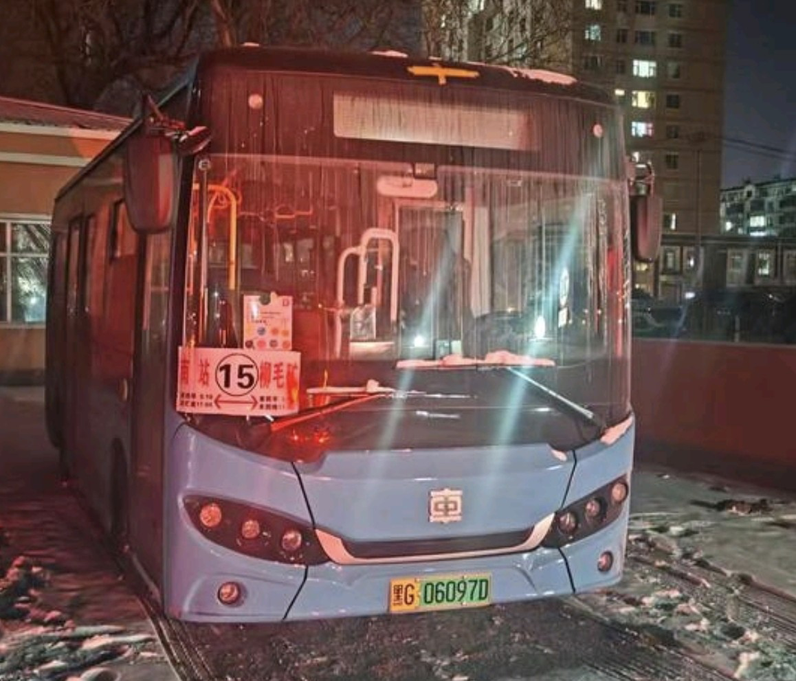 鸡西15线(柳毛矿)公交车路线