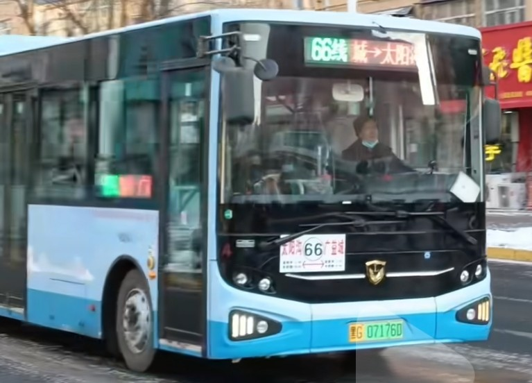 鸡西66线公交车路线