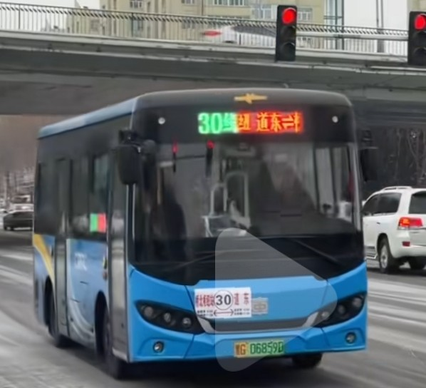 鸡西30线公交车路线