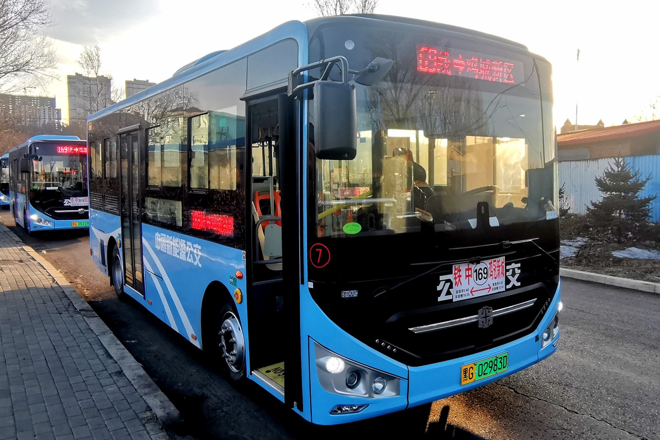 鸡西169线公交车路线