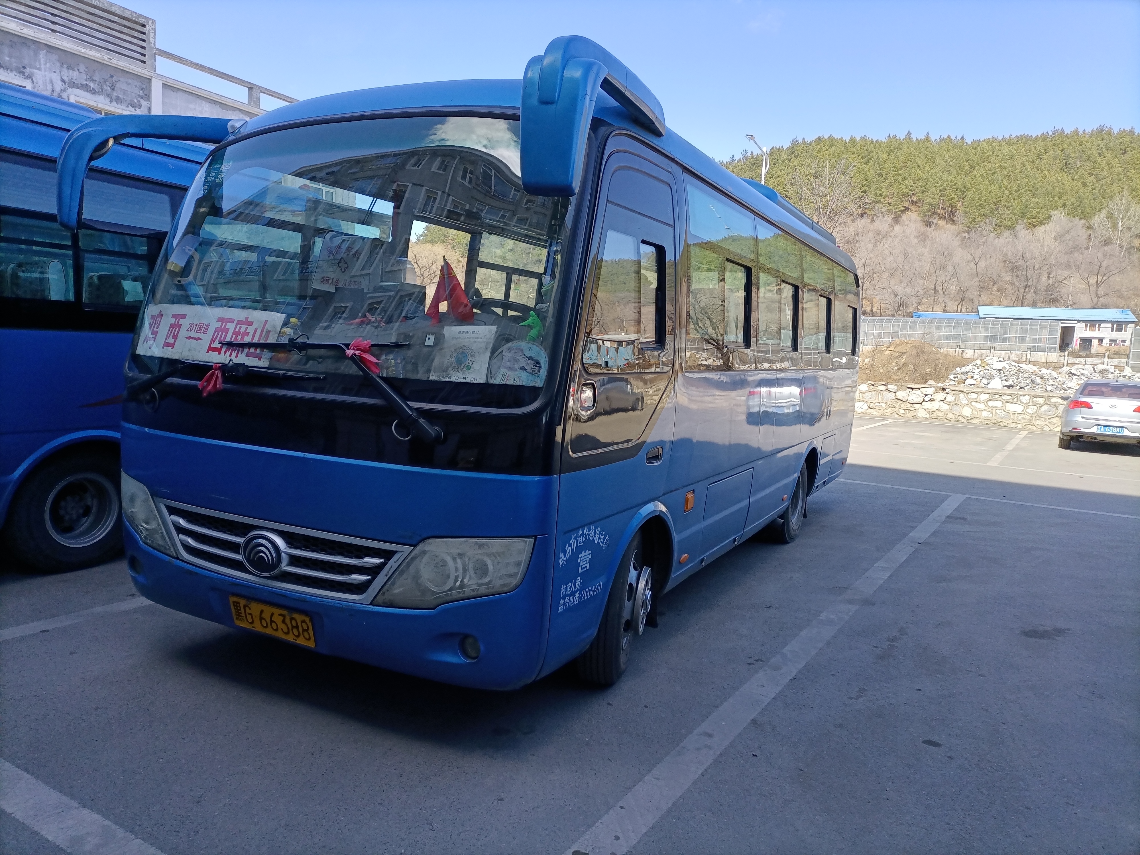 鸡西257线西麻山高速公交车路线