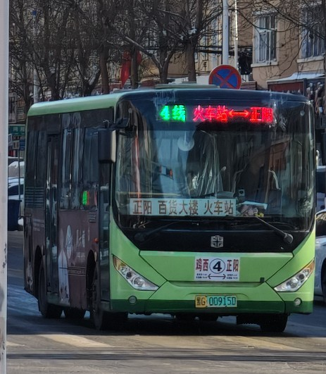 鸡西4线(正阳)公交车路线