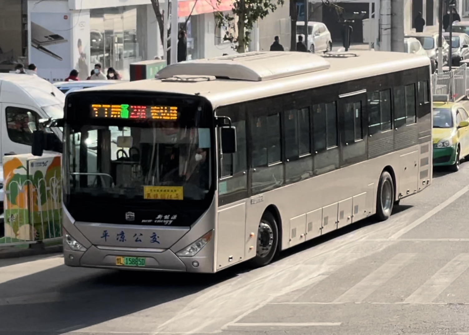 平凉2路公交车路线