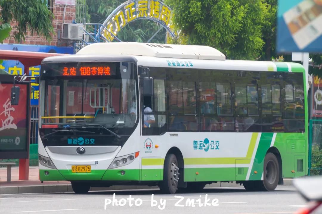 清远108路公交车路线