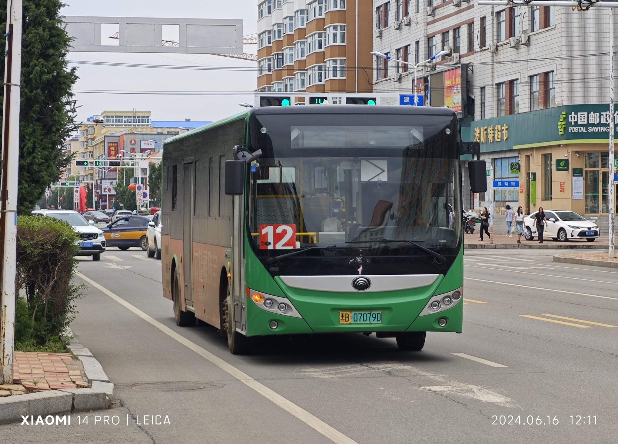 齐齐哈尔龙江12路公交车路线