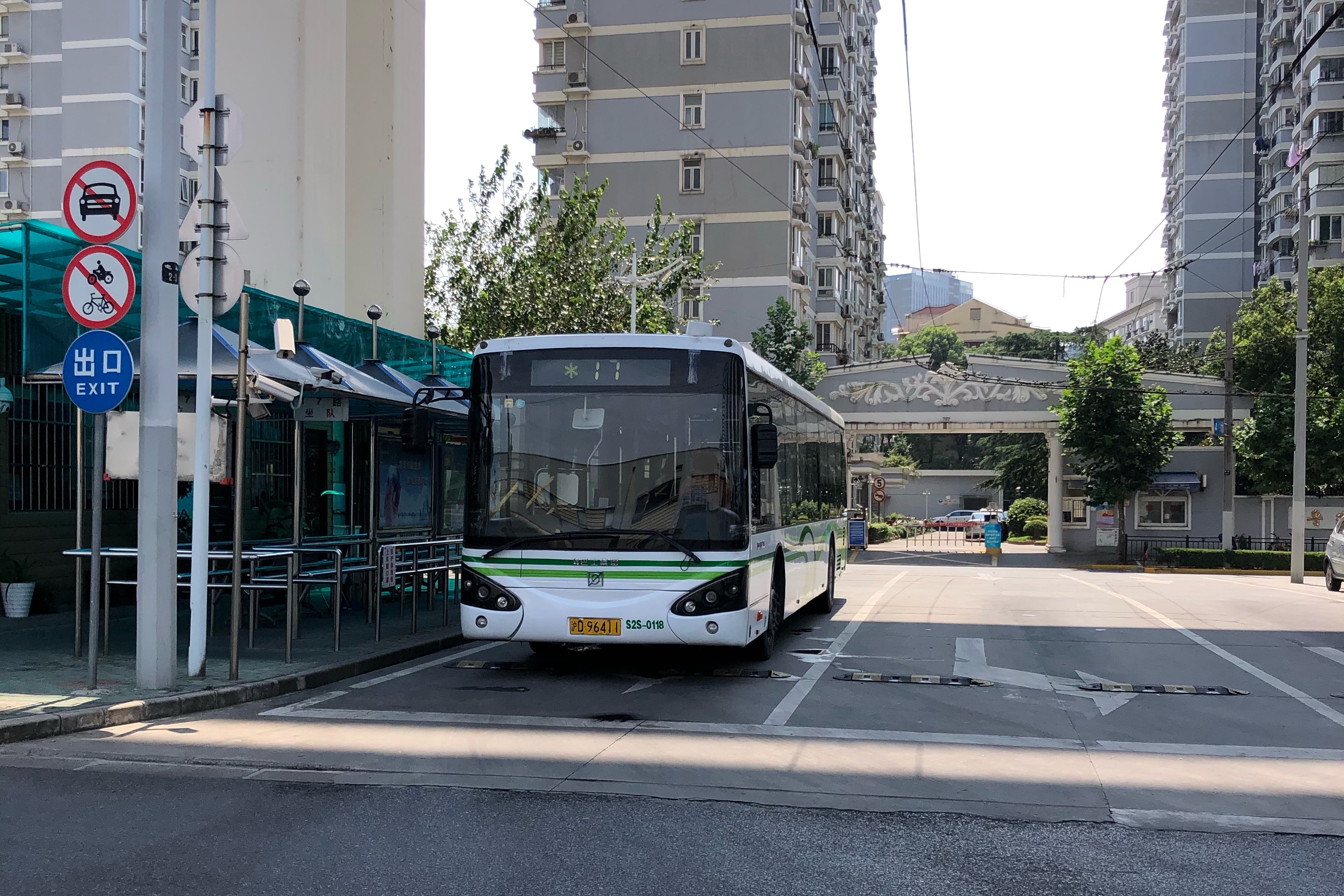 上海17路公交车路线