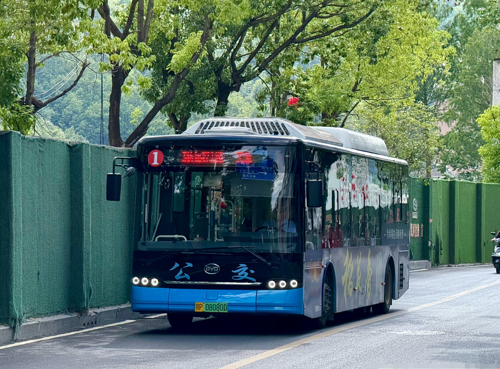 十堰松柏1路公交车路线