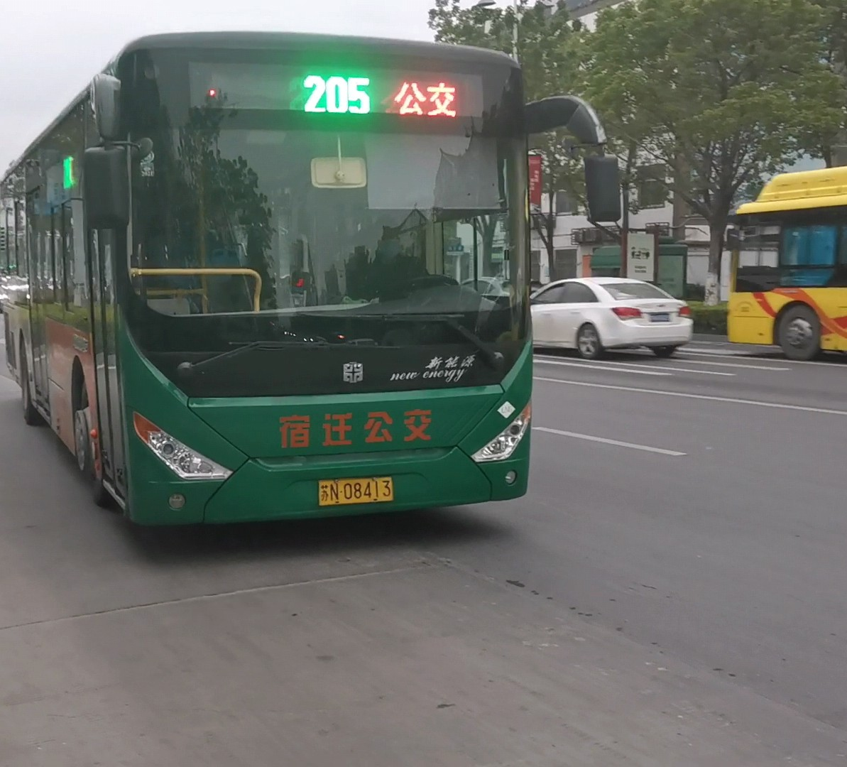 宿迁205路公交车路线