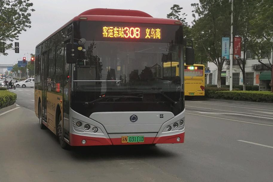 宿迁308路公交车路线