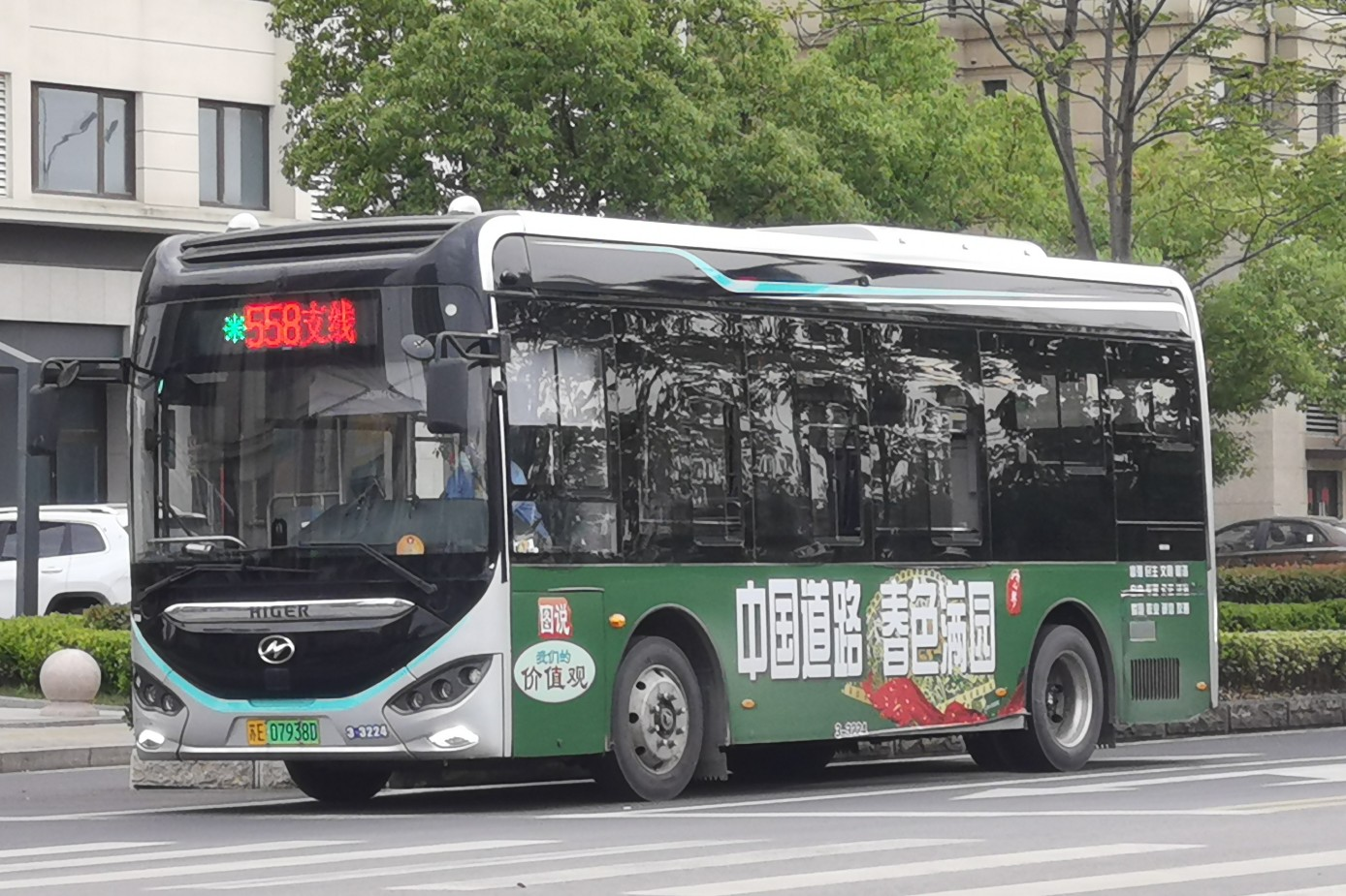 苏州558路支线公交车路线