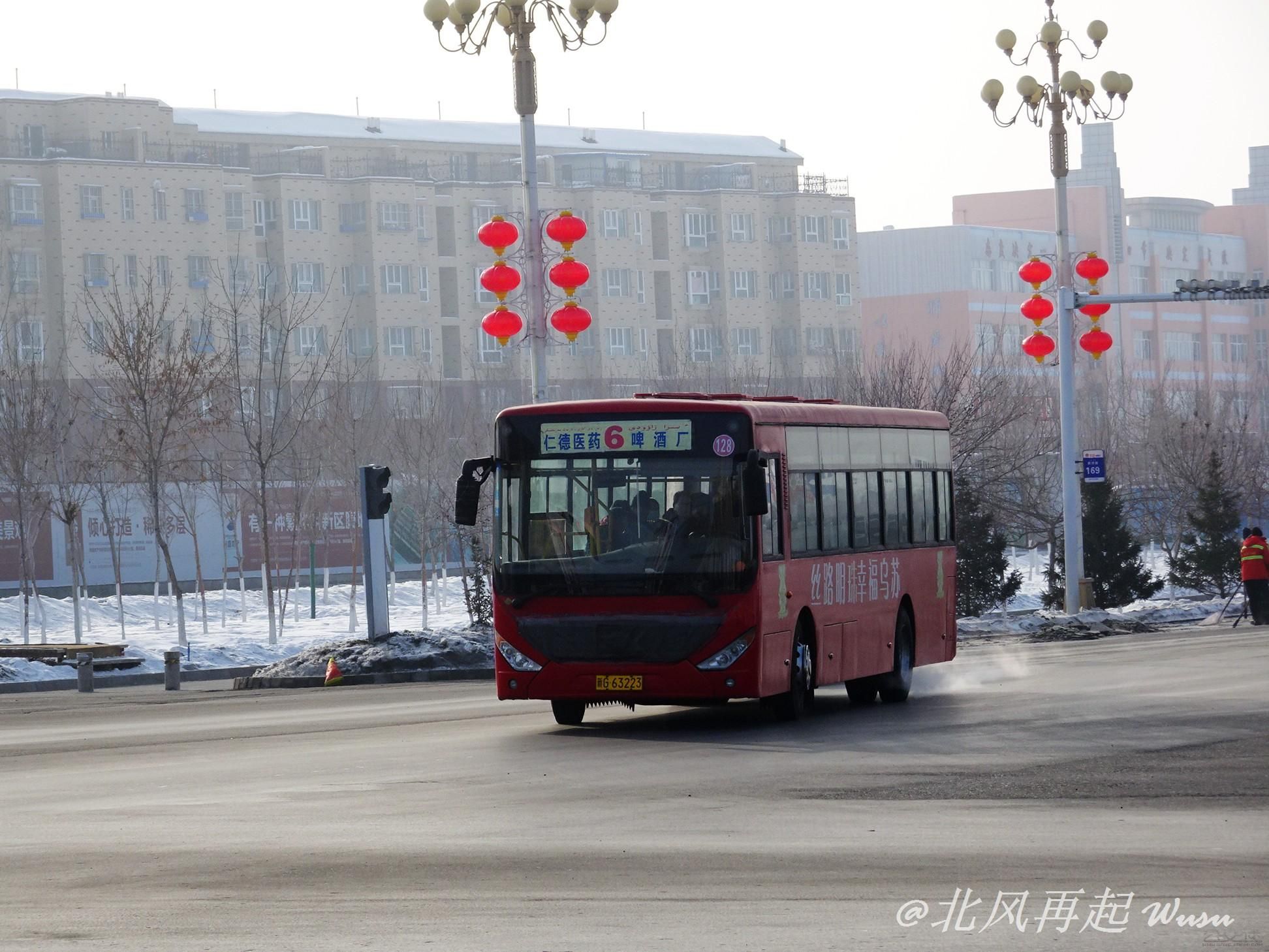 塔城6路　　公交车路线