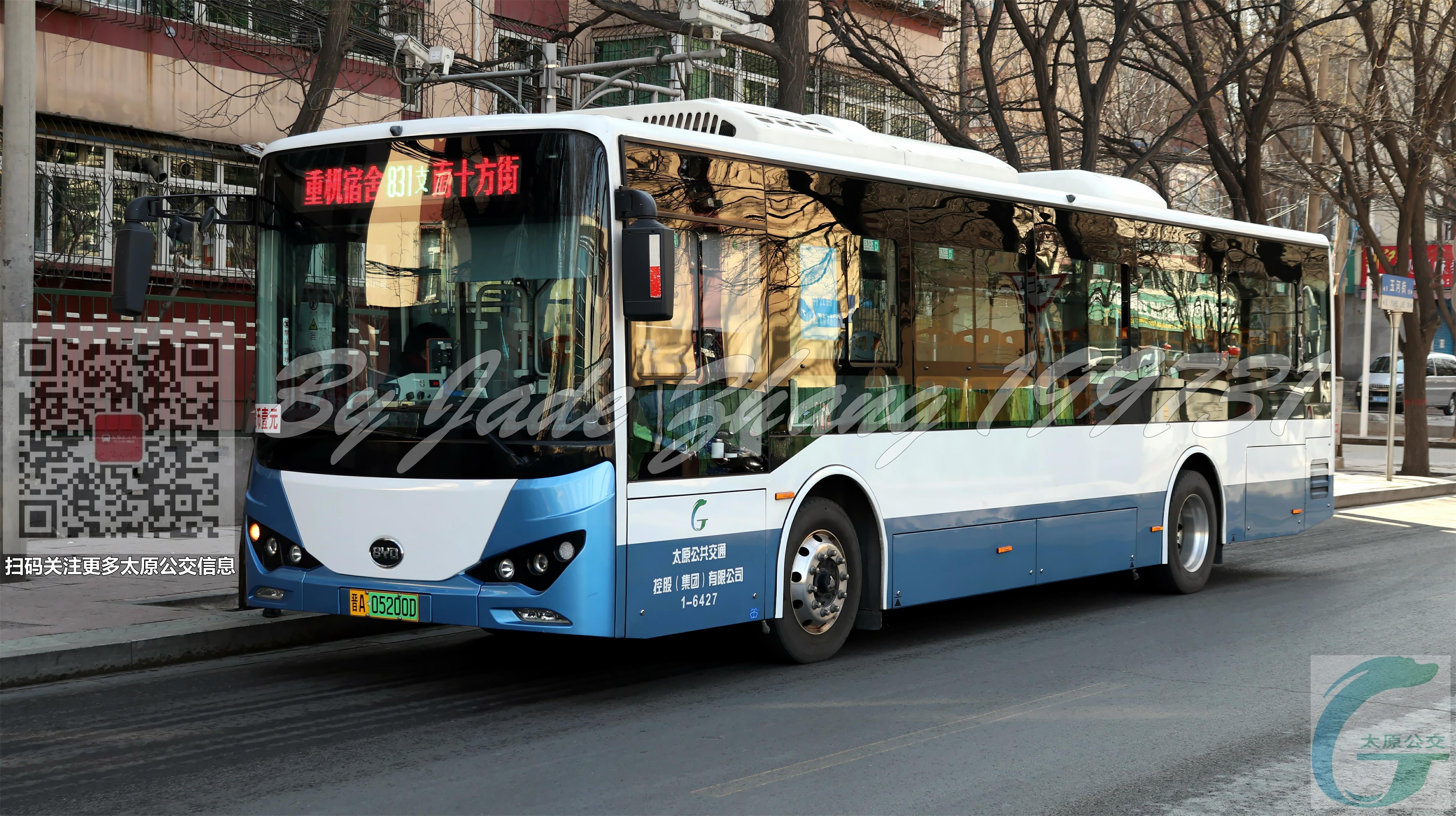 太原831支路公交车路线