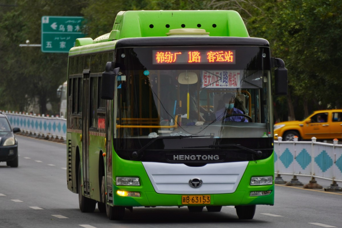 五家渠1路公交车路线