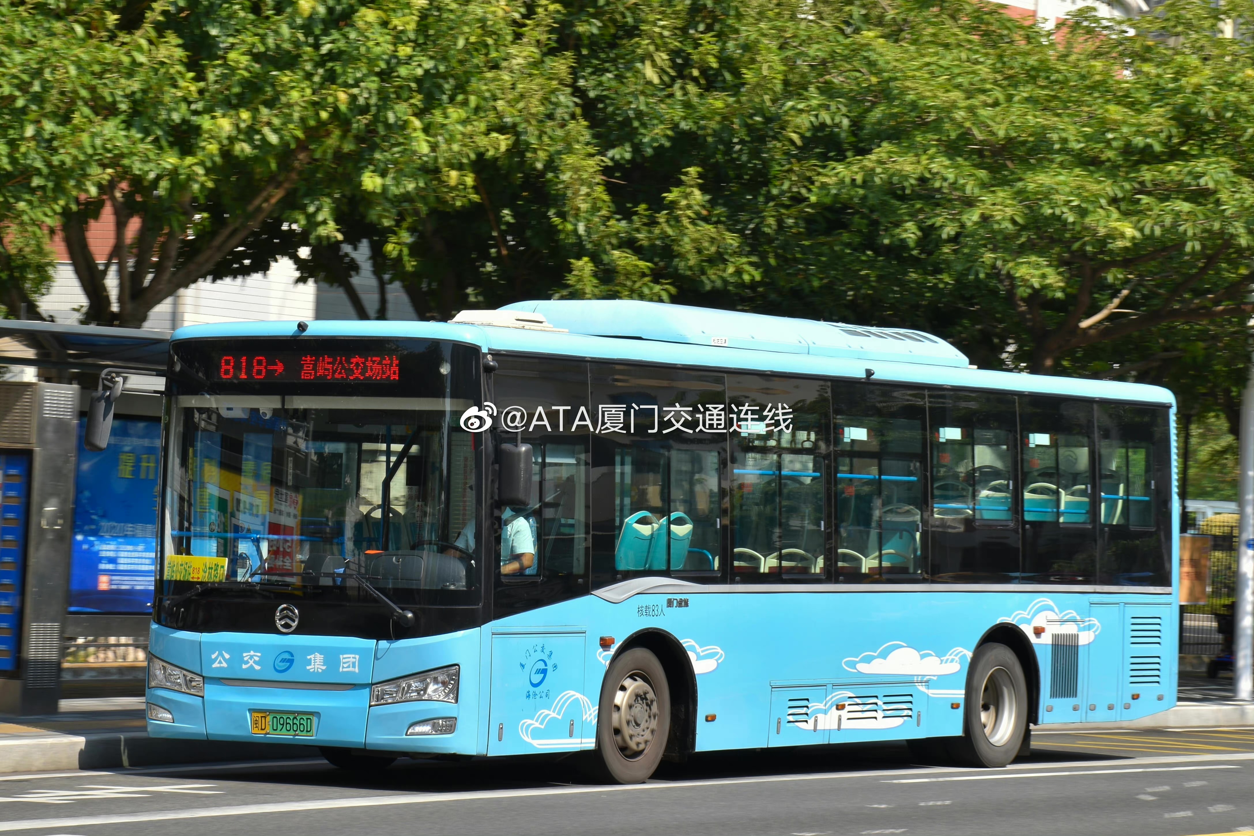 厦门818路公交车路线