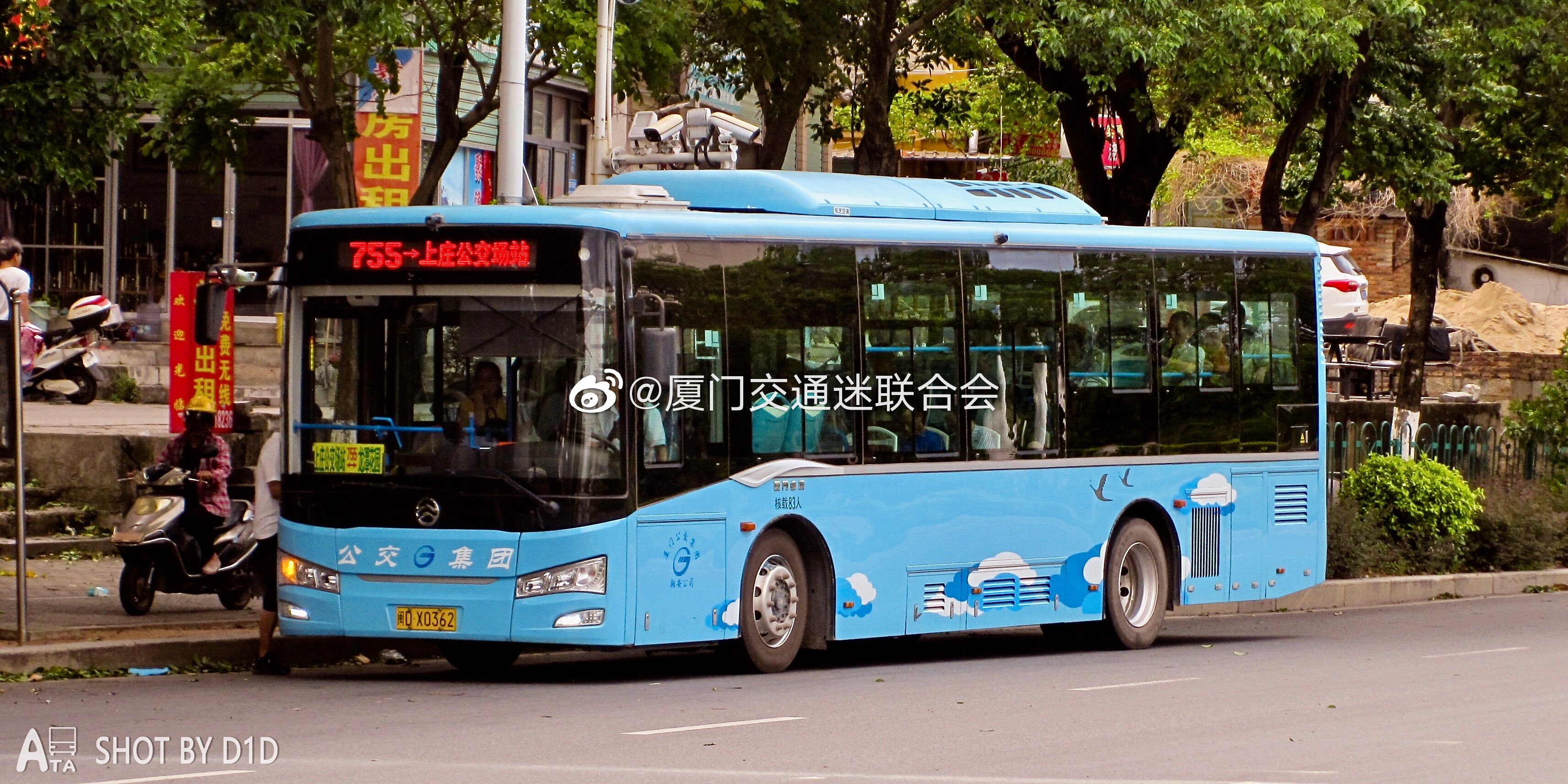 厦门755路公交车路线