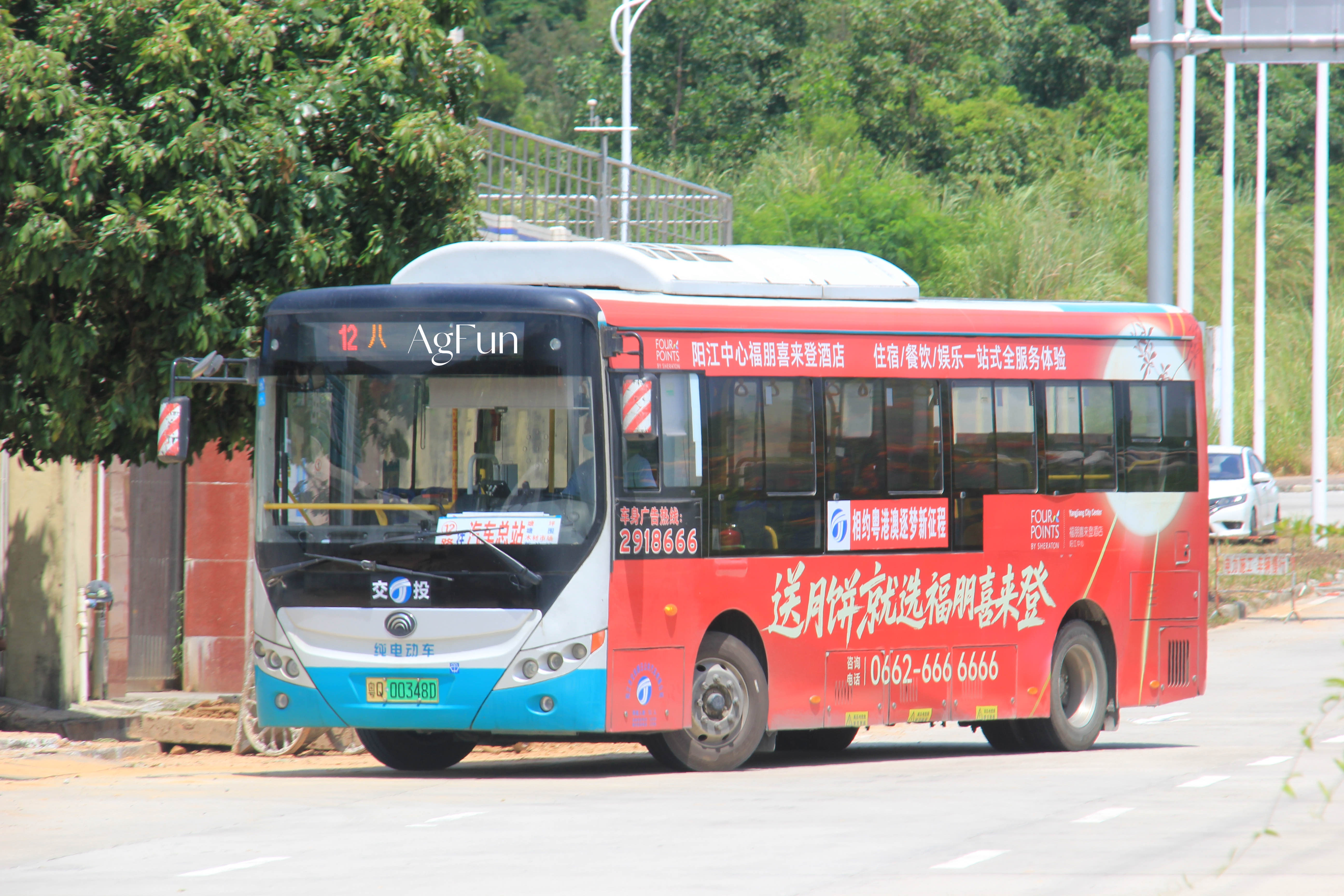 阳江12路公交车路线