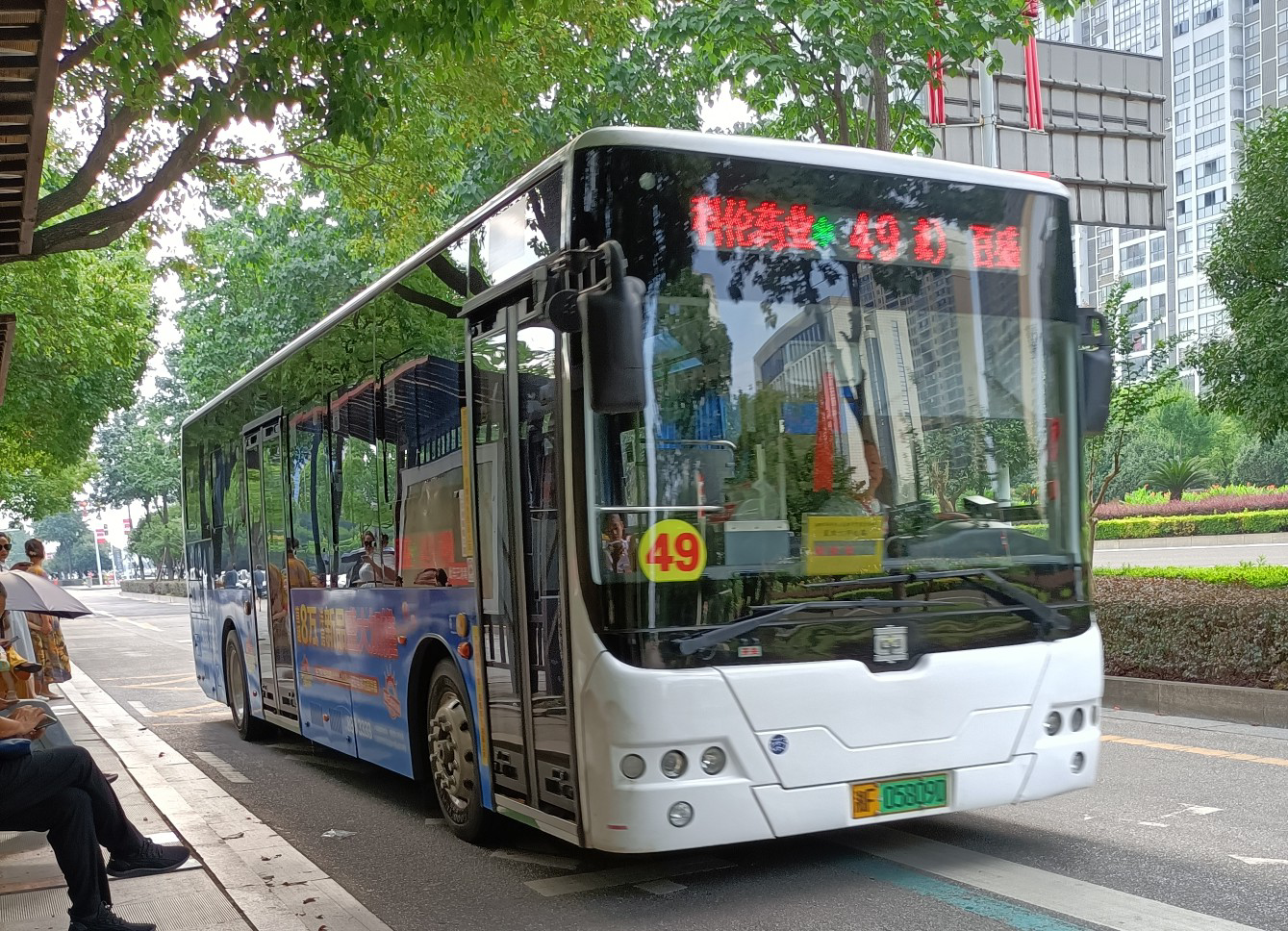 岳阳49路公交车路线