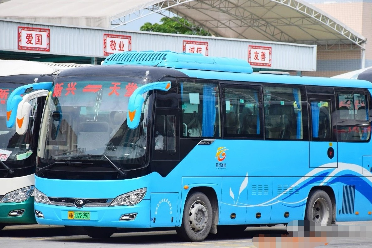 云浮新兴-天堂线公交车路线
