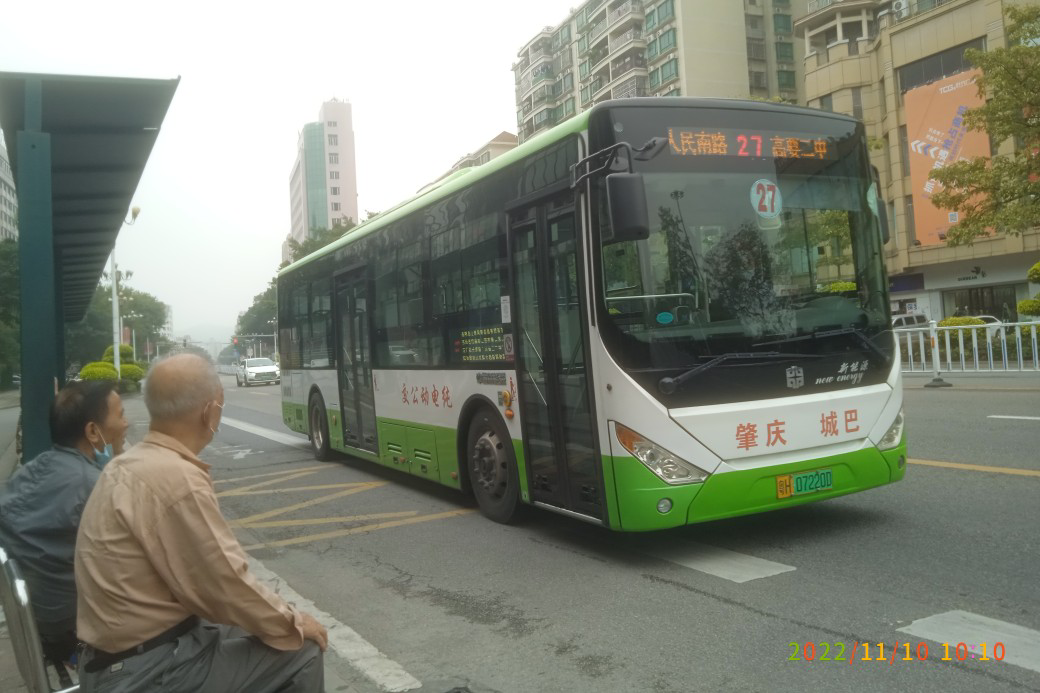 肇庆27路公交车路线