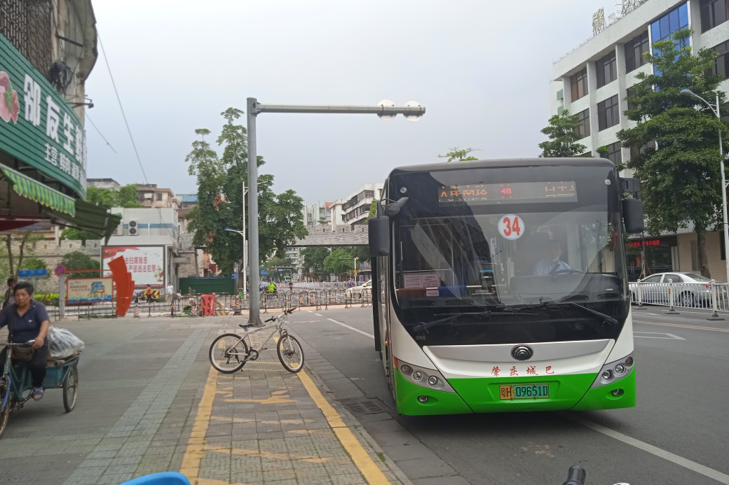 肇庆34路公交车路线