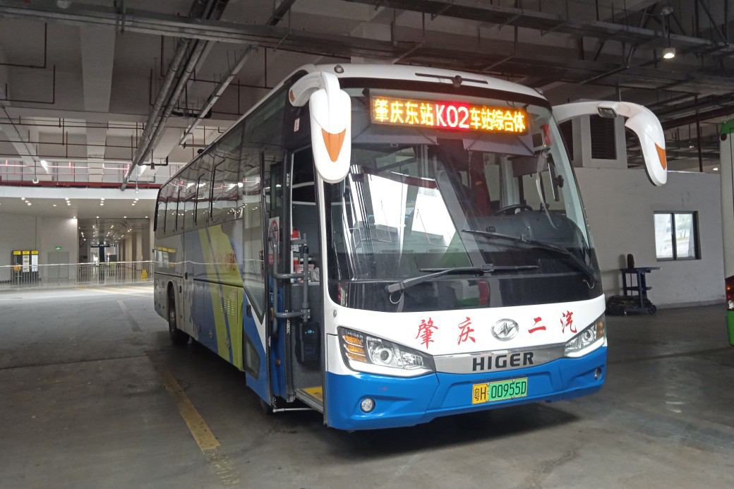 肇庆K02东站快线公交车路线